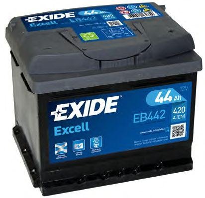 Batterie EXIDE EXCELL AH44 EN420 TYPE LB1 EB442
